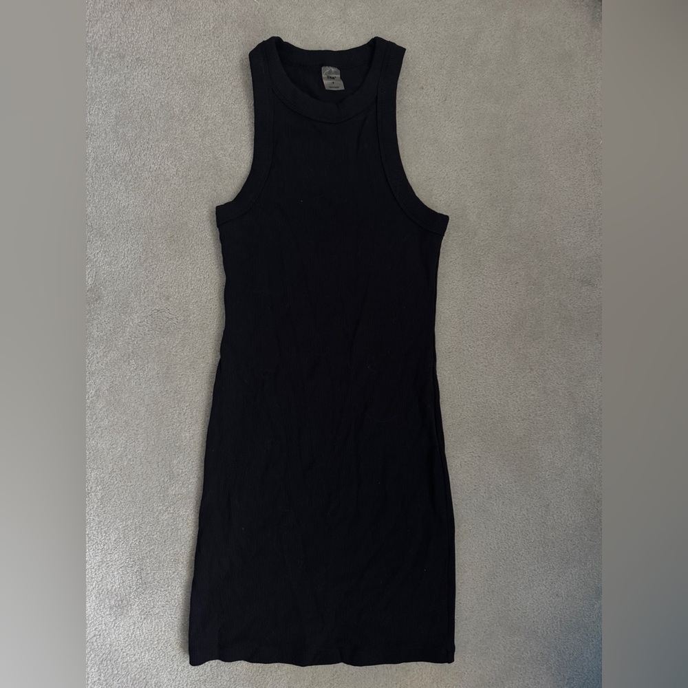 NWOT Aritzia TNA Black Sleeveless Bodycon Dress
